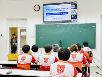 [Điểm cầu HUET] HỘI THẢO “GÓC NHÌN CHUYÊN SÂU VÀ ĐỊNH HƯỚNG NGHỀ NGHIỆP VỀ CÔNG NGHIỆP BÁN DẪN – SEMICONDUCTOR CAREER INSIGHT”